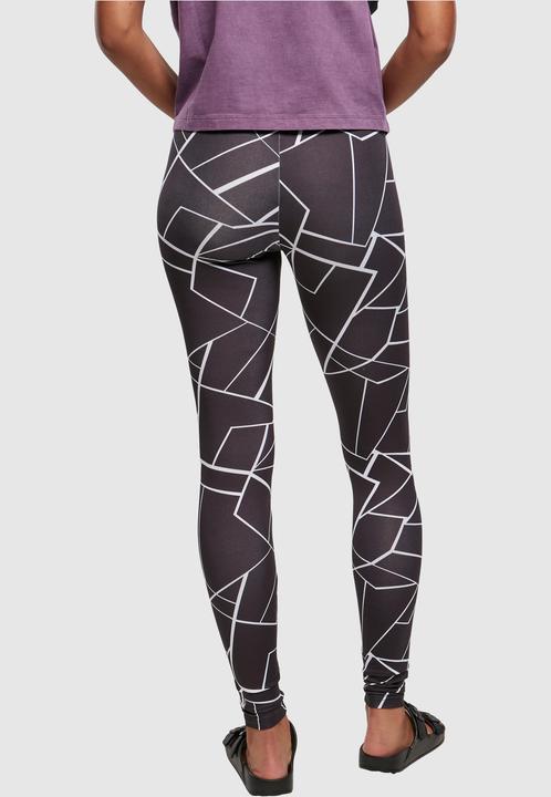 Actual product image Urban Classics Ladies AOP Leggings (4XL)