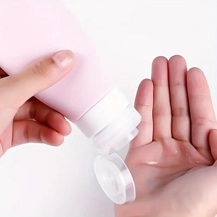 Actual product image Swissdetector Set of refillable silicone travel bottles (Liquid bags)