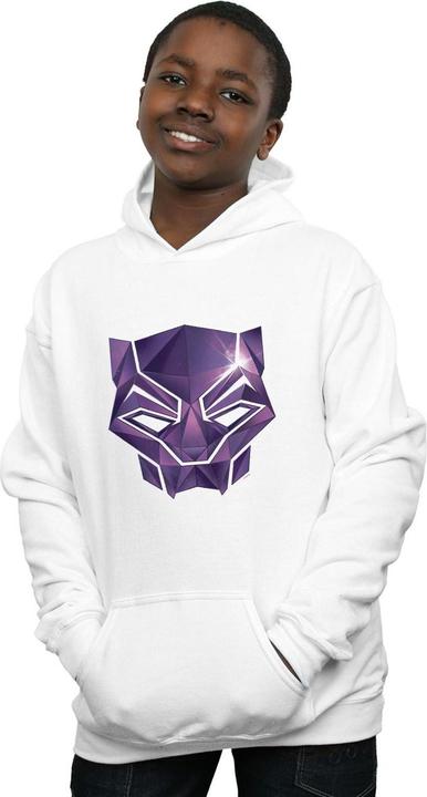 Image du produit - Sweat à capuche AVENGERS INFINITY WAR BLACK PANTHER GEOMETRIC - Garçon (140, 146)