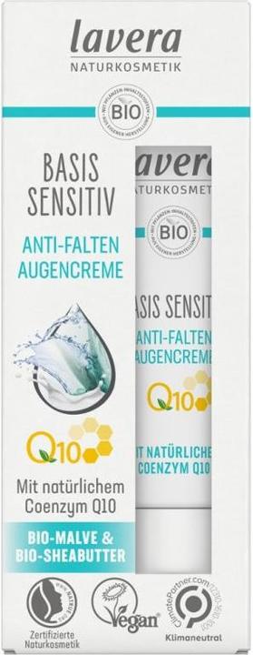 Produktbild Lavera Q10 basis sensitiv (Crème, 15 ml, Tag + Nacht)