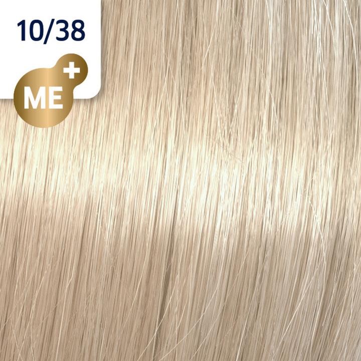 Image du produit Wella Koleston Perfect Me+ Rich Naturals (10/38 blond clair blond clair nacré or perle)