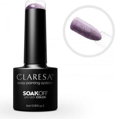 Produktbild Claresa SoakOFF UV/LED Gel FULL Glitter 6.5ml (Lila, Farblack)
