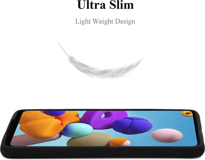 Actual product image Cadorabo TPU Frosted Cover (Samsung Galaxy A21s)