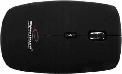 Produktbild Esperanza EM127 Maus RF Wireless Optical 1600 DPI Schwarz (Kabellos)