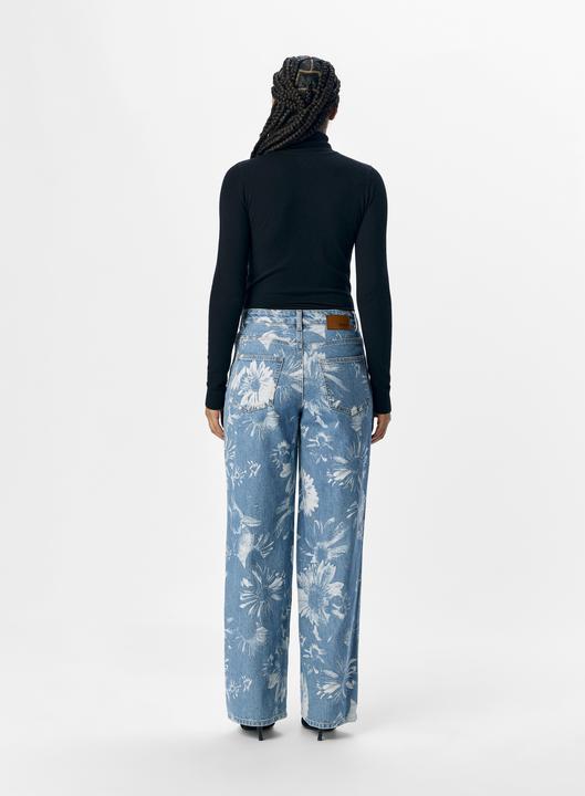 Produktbild Object Print Straight Fit Jeans (XS)