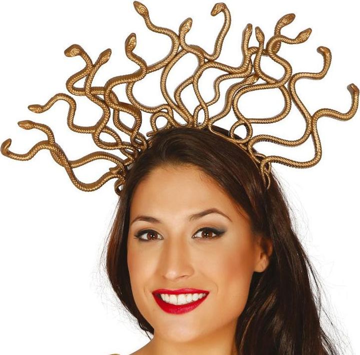 Immagine prodotto Fiestas Guirca Medusa Schlangen-Haarreif gold