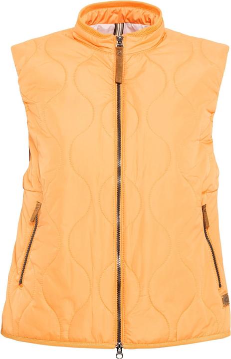 Camel Active Kurze Steppweste aus recyceltem Polyester