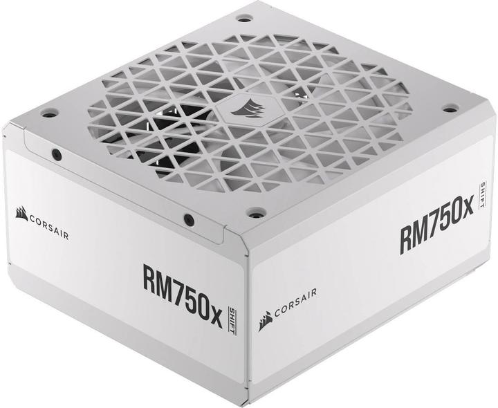 Immagine prodotto Corsair RMx Shift White Series, RM750x Shift White, 750 Watt, certificato 80 PLUS GOLD, alimentatore (750 W)