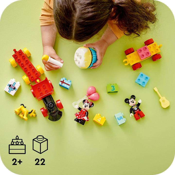 Image du produit LEGO Le train d'anniversaire de Micky et Minnie (10941)