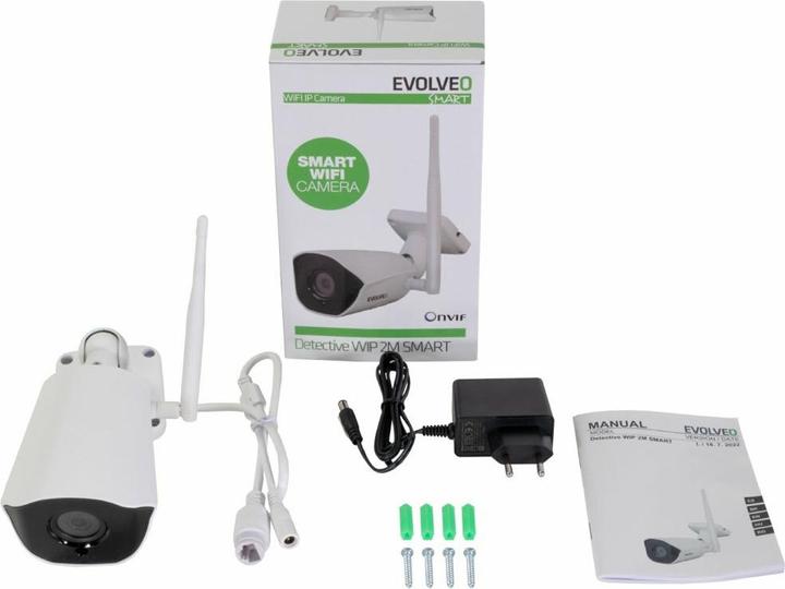 Image du produit Evolveo Détective WIP 2M SMART Caméra IP WiFI (1920 x 1080 Pixels)