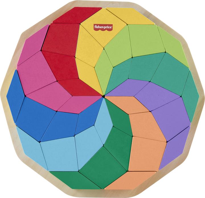 Actual product image Fisher-Price Mandala puzzle (41 pieces)