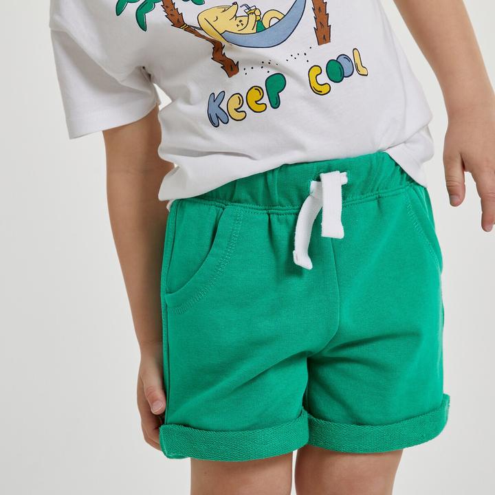 Actual product image La Redoute Collections T-shirt and shorts set (94)