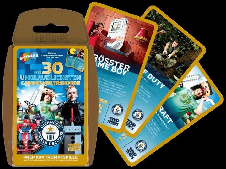 Produktbild Unique Top Trumps Guinness World Records - Die 30 unglaublichsten Gaming-Weltrekorde (Deutsch)
