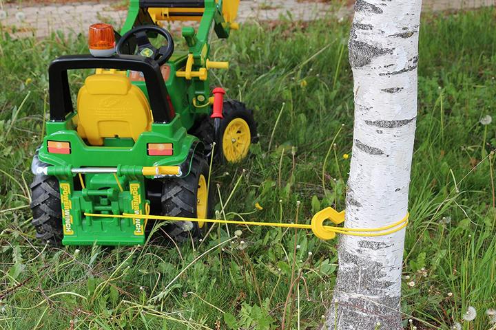Produktbild Rolly Toys Trettraktor, Traktor JohnDeere 7930, Frontlader, Seilwinde, 3-8 Jahre