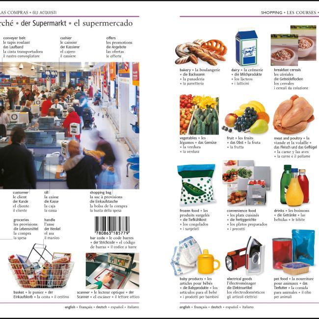 Actual product image 5 Language Visual Dictionary (English, DK, 2020)