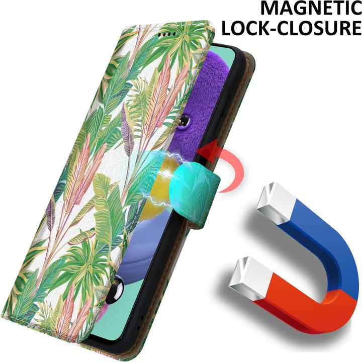 Actual product image Cadorabo Book cover with print (Samsung Galaxy M40s)
