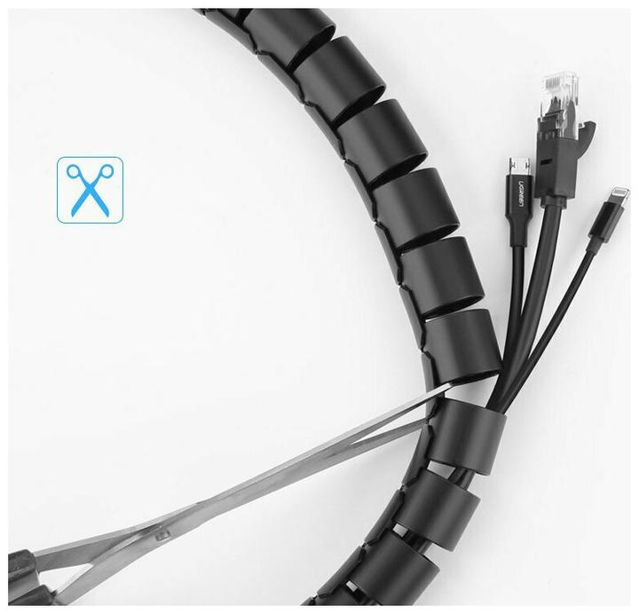 Actual product image Ugreen Flexible cable duct (Cable conduit, 150 cm)