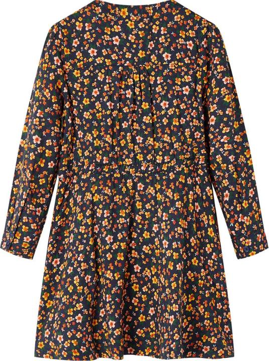 Produktbild VidaXL Kinderkleid mit Langen Ärmeln Marineblau 116,Material: 100 (116)