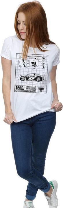 Image du produit Disney - T-shirt CARS CRUZ RAMIREZ BLUEPRINT - Femme (M)