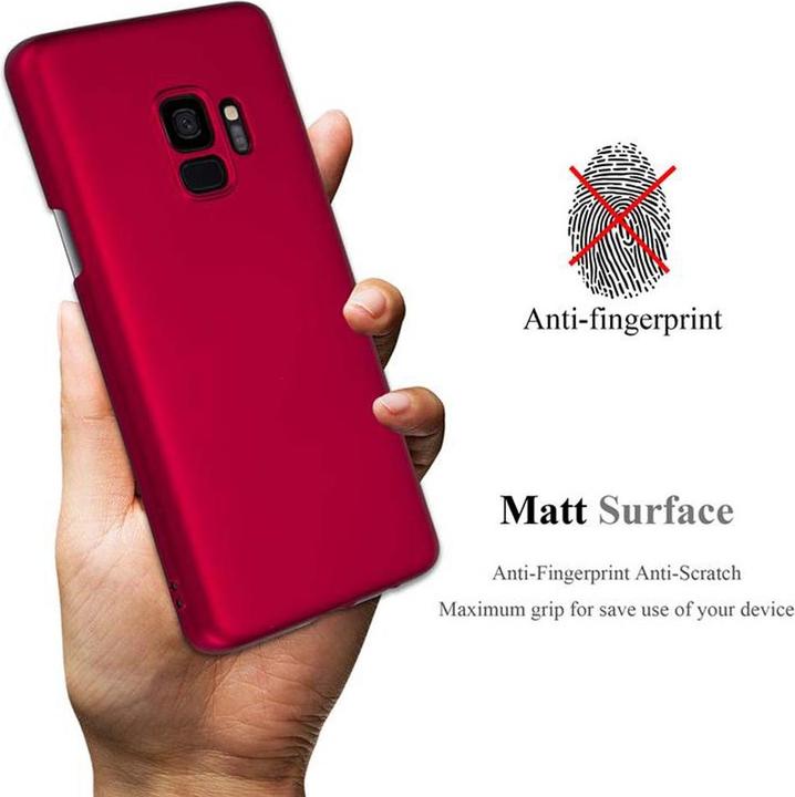 Actual product image Cadorabo Hard Cover Matt Metal Cover (Samsung Galaxy S9+)