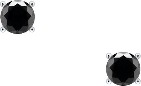 Image du produit Candy Boucles d'oreilles Noir, argent sterling 925 (Argent sterling 925)