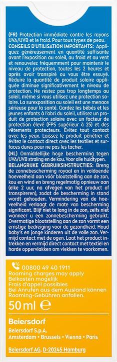 Produktbild NIVEA Sun Alpin Sonnencreme fürs Gesicht (Sonnencreme Gesicht, SPF 50, 50 ml, 69 g)