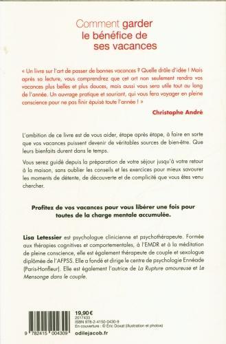 Immagine prodotto Odile Comment garder le bénéfice de ses vacances (Francese, Letessier Lisa, 2024)