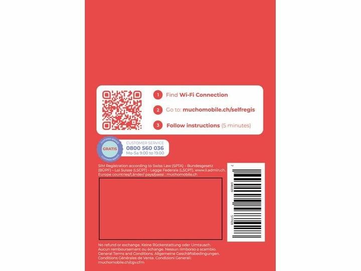 Produktbild BeeOne SIM-Karte MUCHO Mobile Pack DATAMAXI