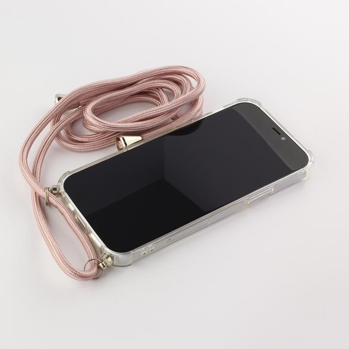 Image du produit PhoneLook Coque Gel transparent avec lacet or (Apple iPhone 12)