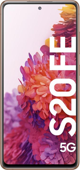 Actual product image Samsung Galaxy S20 FE 5G EU (128 GB, Cloud Orange, 6.50", Dual SIM, 12 Mpx, 5G)