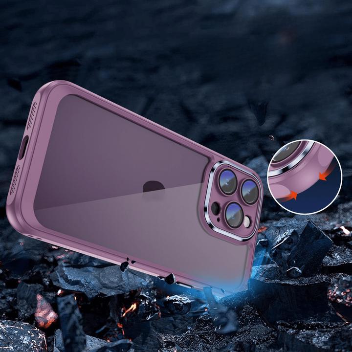 Produktbild Cover-Discount iPhone 15 Pro - Hülle mit Kameraschutz lila (Apple iPhone 15 Pro)