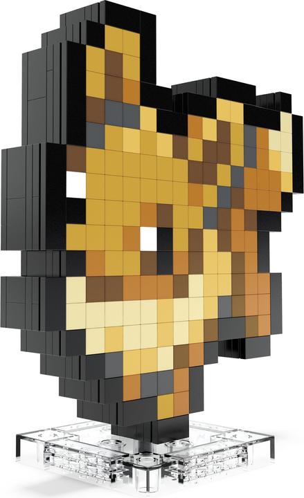 Actual product image MEGA Pokémon Evoli Pixel Art