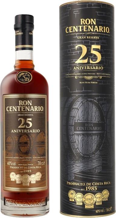 Produktbild Ron Centenario Gran Reserva 25 Years Old Premium Rum (1 x 70 cl)