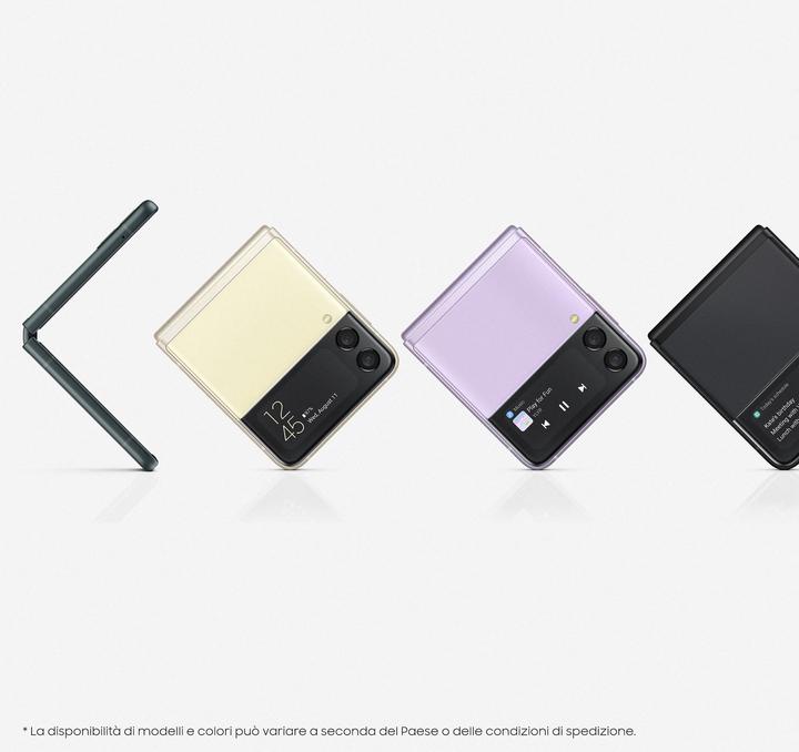 Produktbild Samsung Galaxy Z Flip3 5G EU (128 GB, Phantom Black, 6.70", SIM + eSIM, 12 Mpx, 5G)
