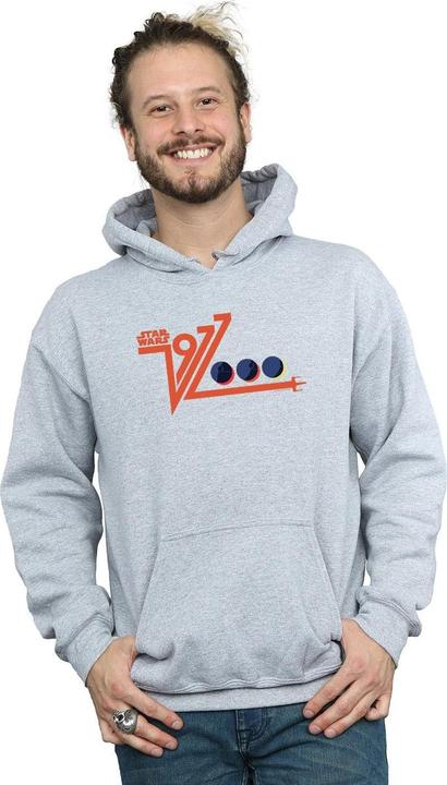 Produktbild Star Wars Retro 1977 Death Star Kapuzenpullover (XXL)