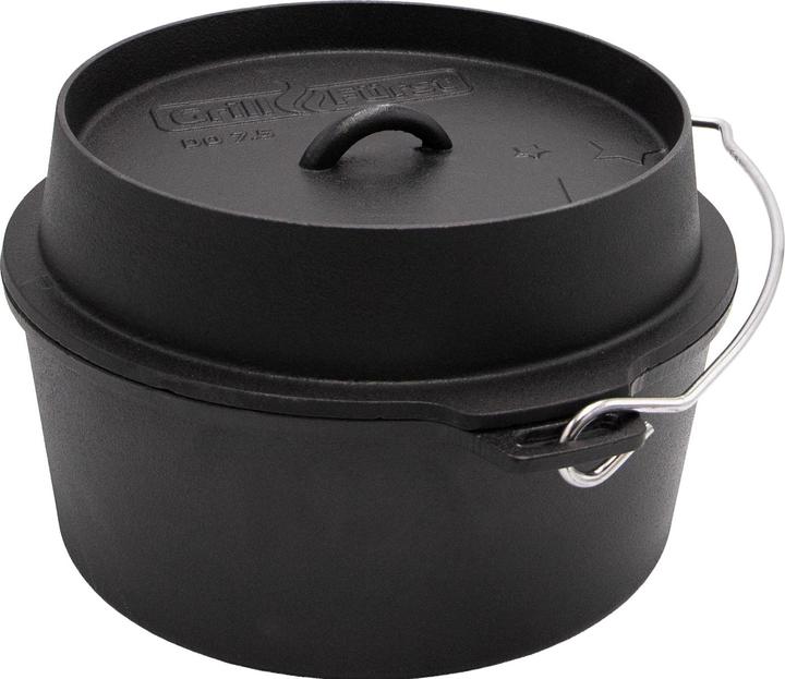 Actual product image Grillfürst Dutch Oven 7,5 flat