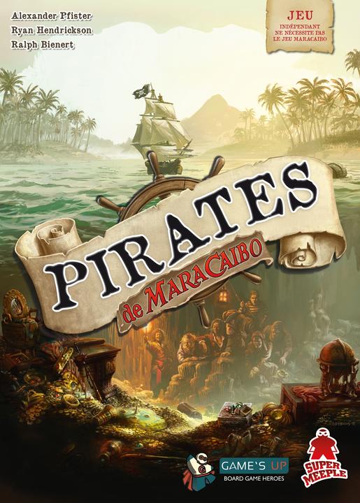 Actual product image Super Meeple Pirates of Maracaibo - Tuiles promo inclus (f) (French)