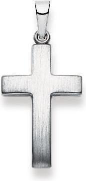 Actual product image Natsumi Schmuck Cross pendant white gold 18K/750 (750/18 K Yellow gold)
