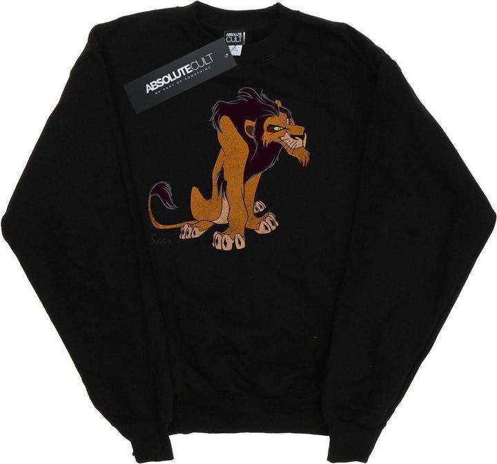 Actual product image Disney Boys The Lion King Classic Scar Sweatshirt (116)