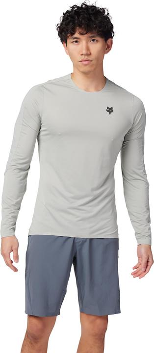 Actual product image Fox Jersey 24 Flexair Ascent Ls Gry Vin (S)