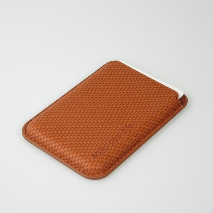 Produktbild PhoneLook Magnetischer Kartenhalter Wallet Carbon Effekt Kompatibel mit MagSafe (Apple iPhone 12, Realme 12 Pro+)