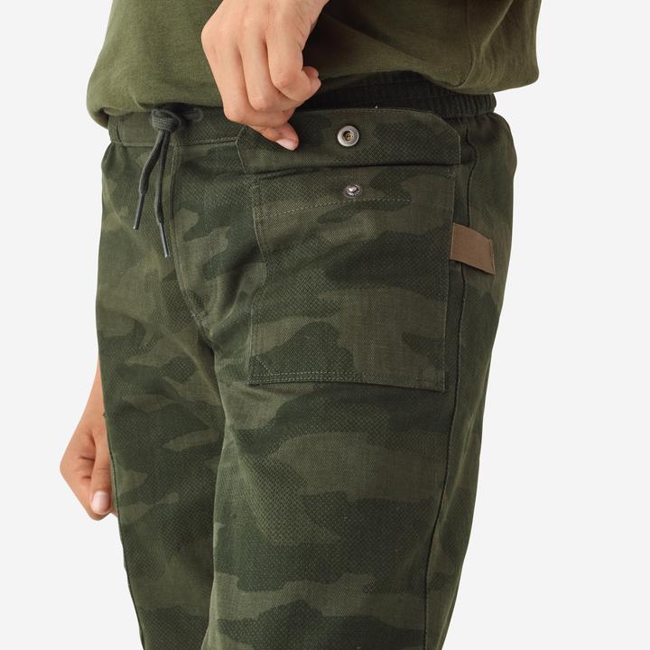 Image du produit Solognac Pantalon enfants 500 résistant camouflage (8, 9, 10)