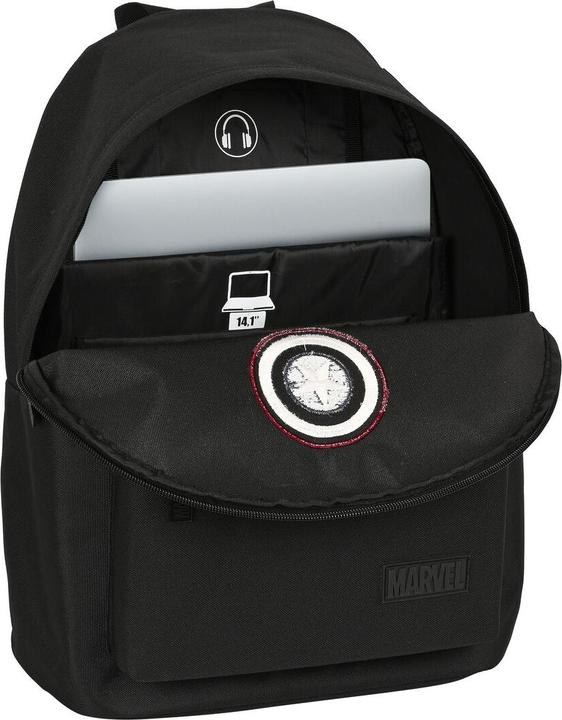 Image du produit Captain America Sacoche pour ordinateur portable Capitán América 14,1" noir