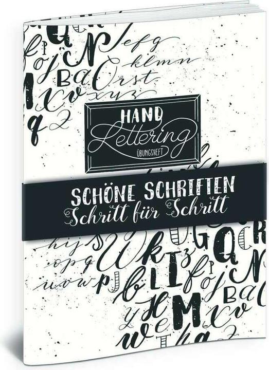 Immagine prodotto Handlettering Übungsheft (Tedesco, Katja Haas, 2017)