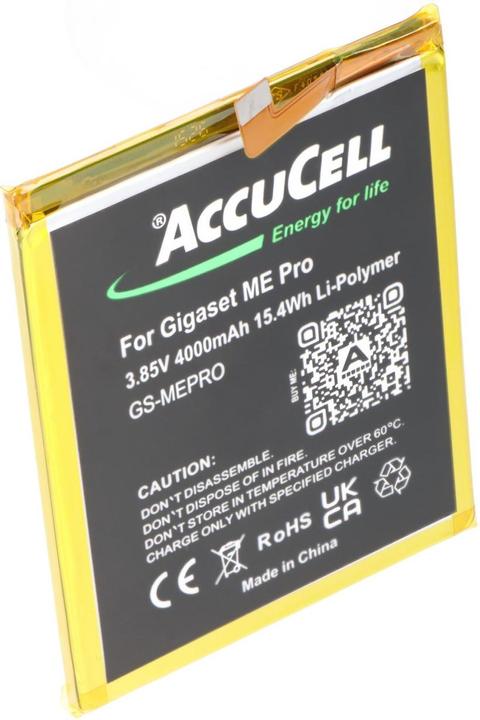 Actual product image AccuCell Gigaset ME Pro battery