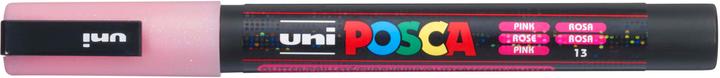 Immagine prodotto Posca Marchio PC-3M a punta tonda (Rosa glitterato, 1.30 mm, 1 x)