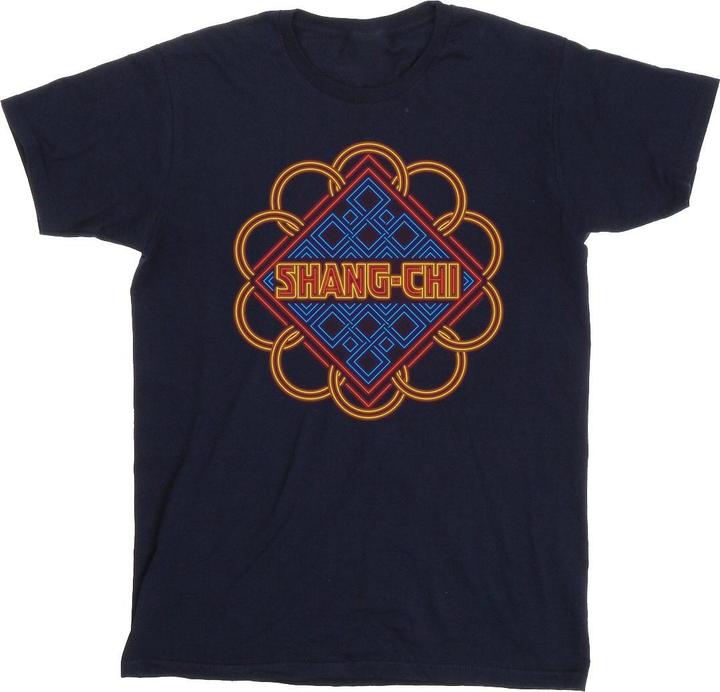 Image du produit - T-shirt SHANG-CHI AND THE LEGEND OF THE TEN RINGS NEON RING LOGO - Homme (XL)