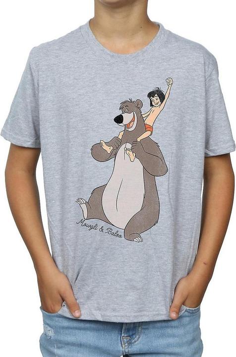 Disney Klassisches Mowgli und Baloo TShirt Jungen (116)