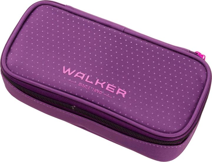 Actual product image Walker Pencil Box Case 21 x 10 x 6 cm, Uni Plum