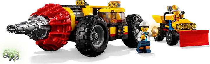 Actual product image LEGO Heavy drilling equipment for mining (60186, LEGO City)